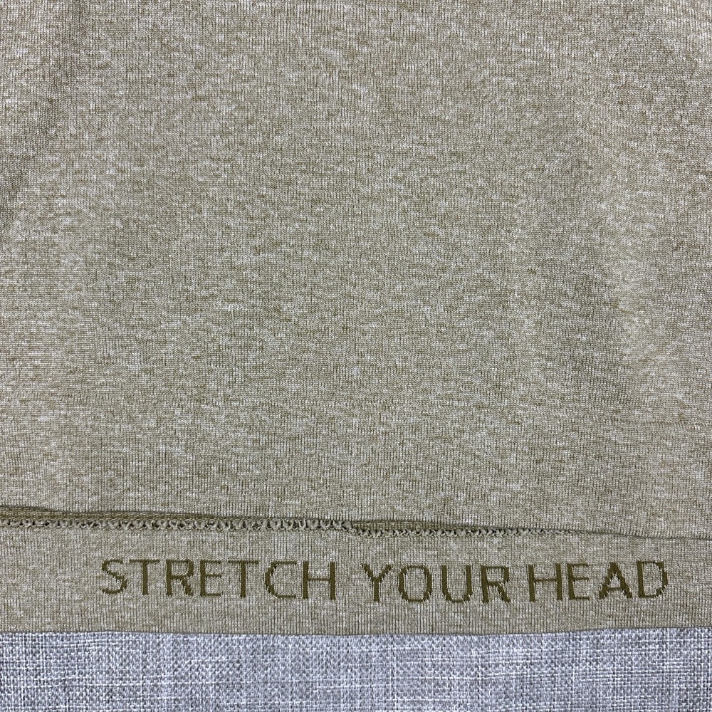 Lululemon Hoodie Mens L Green 1/4 Zip Stretch Your Head Lightweight - Picture 7 of 16